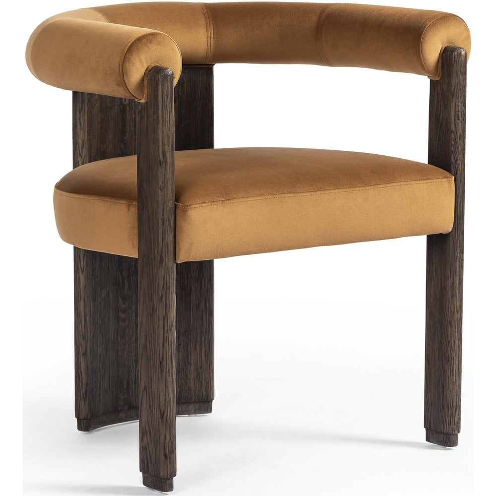 Canon Dining Chair, Stax Rust