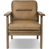 Jones Leather Chair, Palermo Drift-Furniture - Chairs-High Fashion Home