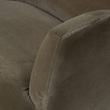 Reed Swivel Chair, Sapphire Khaki-Furniture - Chairs-High Fashion Home