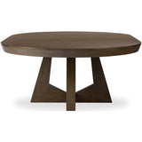 Zelda Extension Dining Table, Fawn Oak