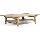 Trinity Coffee Table, Distressed Light Oak