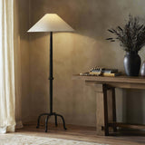 Neville Floor Lamp, Matte Black-Lighting-High Fashion Home