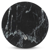 Polli End Table, Black Marble-Furniture - Accent Tables-High Fashion Home