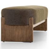 Kirby Accent Bench, Sutton Olive-Furniture - Benches-High Fashion Home