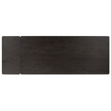 Noeline Extension Dining Table, Smoked Black