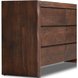 Nigel 6 Drawer Dresser, Rustic Brown-Furniture - Bedroom-High Fashion Home