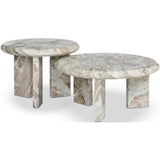 Dakota Nesting Coffee Table, Creamy Taupe