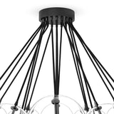 Cloud Chandelier, Black Gumetal