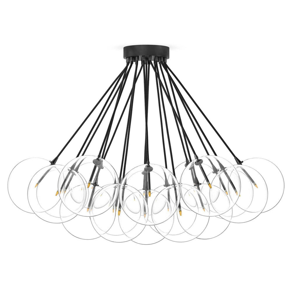 Cloud Chandelier, Black Gumetal