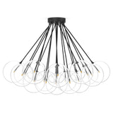 Cloud Chandelier, Black Gumetal