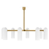 Odyssey Round MD Chandelier, Burnished Brass-Lighting-High Fashion Home