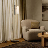 Odyssey 1 Floor Lamp, Black Gunmetal-Lighting-High Fashion Home