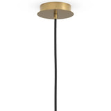 Odyssey Single Pendant, Burnished Brass-Lighting-High Fashion Home