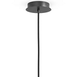 Odyssey Single Pendant, Black Gunmetal-Lighting-High Fashion Home