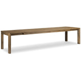 Noeline Double Extension Dining Table, Resawn Worn Oak