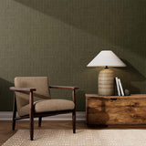 Cloth Wallpaper by FH Art Studio, Olive I