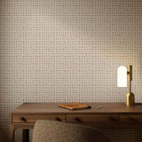 Bisous Wallpaper by Jess Engle, Taupe I