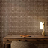 Bisous Wallpaper by Jess Engle, Taupe II