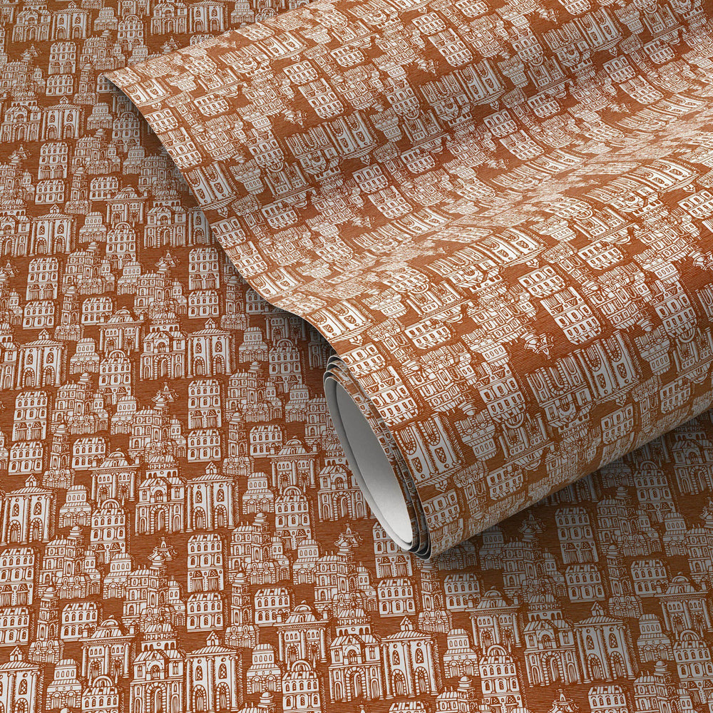 Cosmopolis Wallpaper by Getty Images, Terracotta I