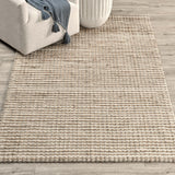 Huntington Jute Rug, Ivory/Natural-Rugs1-High Fashion Home