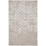 Feizy Rug Micah 3047F, Beige/Silver-High Fashion Home