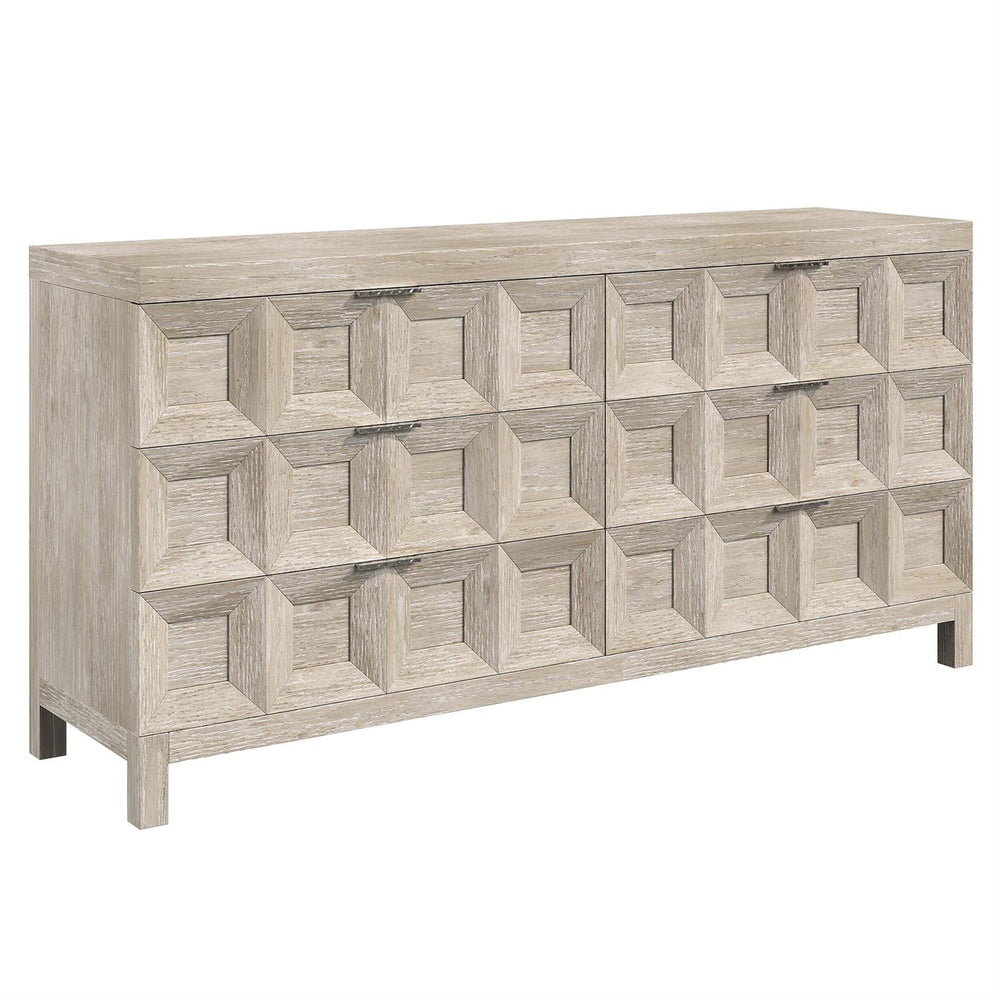 Prado Coffered Dresser-Furniture - Storage-High Fashion Home