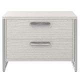 Stratum 2 Drawer Nightstand, Wide-Furniture - Bedroom-High Fashion Home