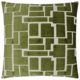 Aura Pillow, Olive-Accessories-High Fashion Home