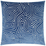 Vertigo Pillow, Blue