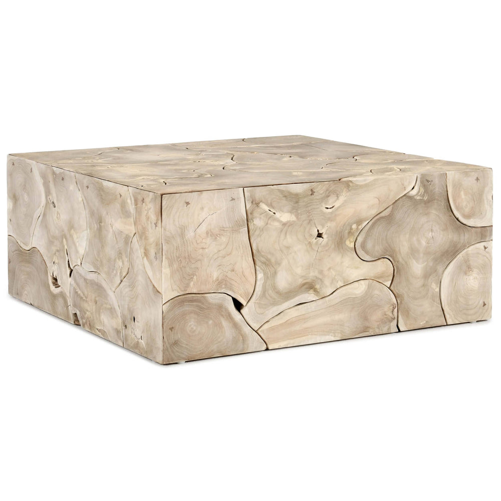 Sorrento Square Coffee Table, Bleached