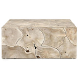 Sorrento Square Coffee Table, Bleached