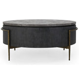 Honor Round Coffee Table, Black