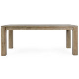 Sedia Rectangular Dining Table, Ash Natural