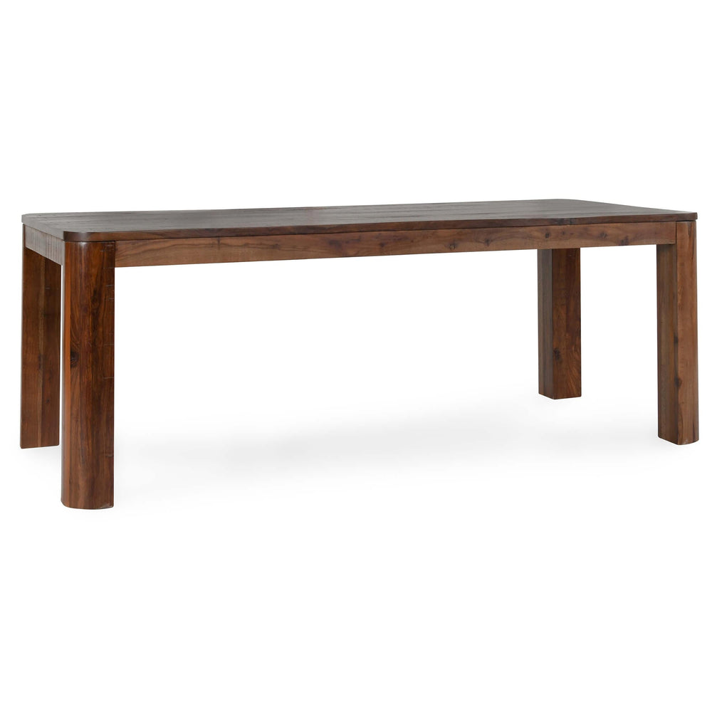 Nemi Reclaimed Wood Dining Table, Brown-Furniture - Dining-High Fashion Home