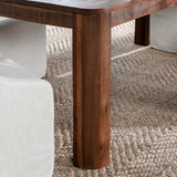 Nemi Reclaimed Wood Dining Table, Brown-Furniture - Dining-High Fashion Home