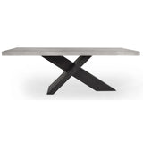 Durant 84" Dining Table, Carbon Black