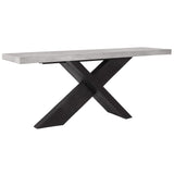 Durant Console Table, Carbon Black-Furniture - Accent Tables-High Fashion Home