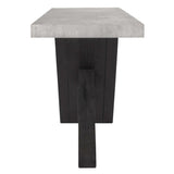 Durant Console Table, Carbon Black-Furniture - Accent Tables-High Fashion Home