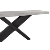 Durant Console Table, Carbon Black-Furniture - Accent Tables-High Fashion Home