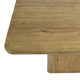 Orlando Rectangular Dining Table, Light Brown