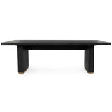 Lynx Rectangular Dining Table, Carbon