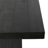 Lynx Rectangular Dining Table, Carbon