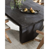 Lynx Rectangular Dining Table, Carbon