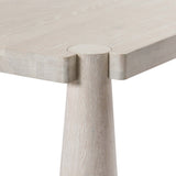 Atrop Rectangular Dining Table, Milk White