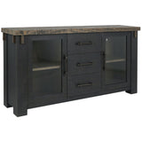 Duncan Buffet, Carbon-Furniture - Storage-High Fashion Home