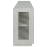 Larson 4 Door Cabinet, White Wash