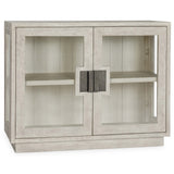 Larson 2 Door Cabinet, White Wash-Furniture - Storage-High Fashion Home