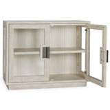 Larson 2 Door Cabinet, White Wash-Furniture - Storage-High Fashion Home