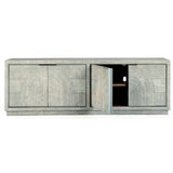 Avondale 4 Door Cabinet, Timeworn Gray-Furniture - Storage-High Fashion Home