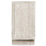 Bast 4 Door Cabinet, Timeworn Cream-Furniture - Storage-High Fashion Home